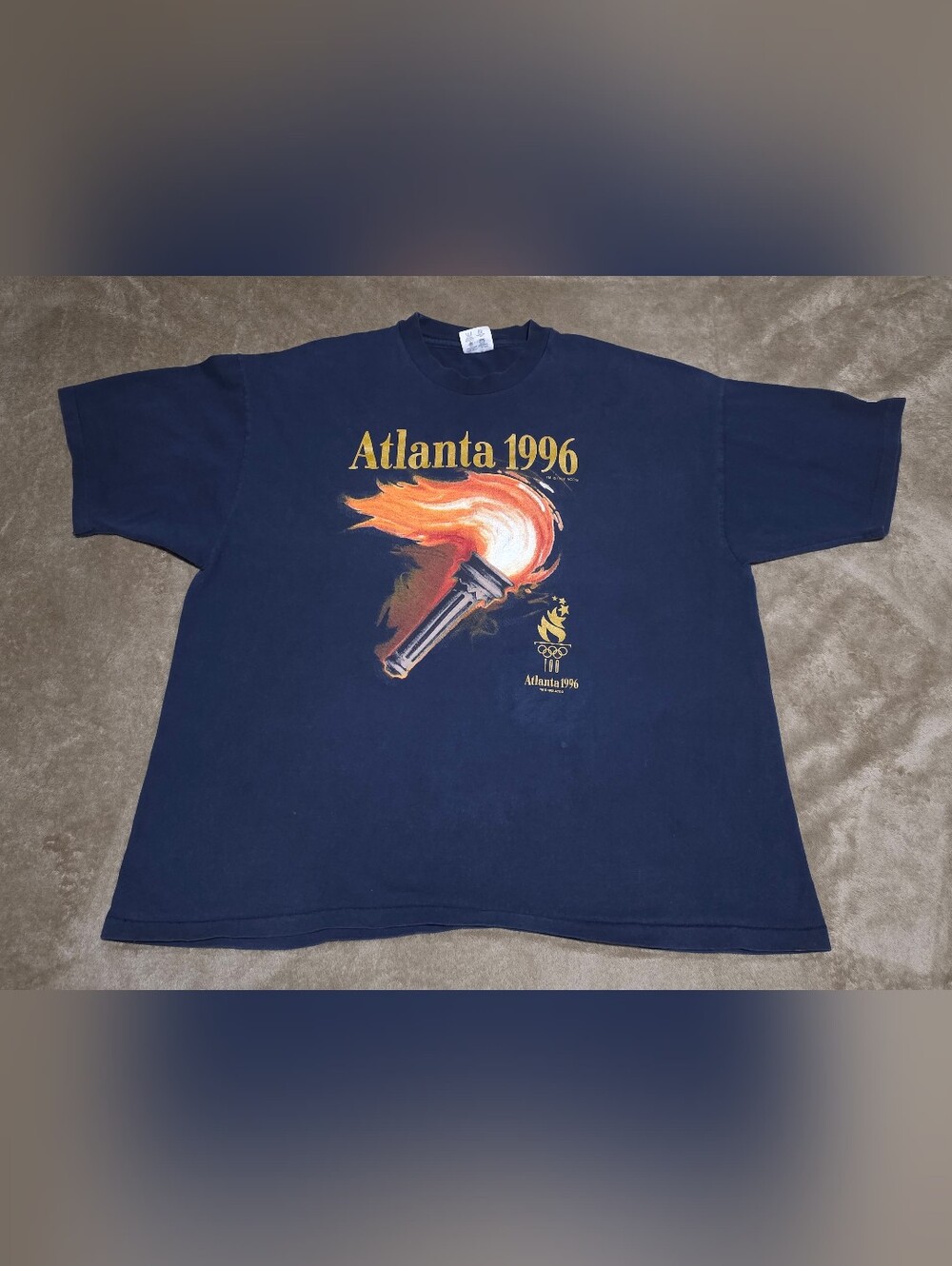 GUC Vintage Mens Champion Atlanta 1996 Olympics Shirt Size XXL Made In USA